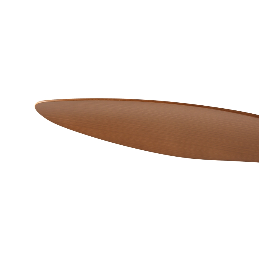 ZEVENTI - Ventilateur de plafond MURO LED/18W/230V 3000/4000/6000K Wi-Fi Tuya noir + télécommande