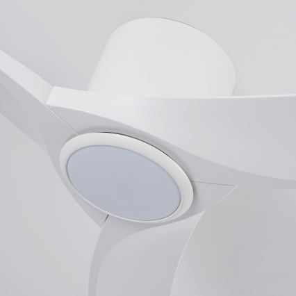 ZEVENTI - Ventilateur de plafond LED dimmable ORBITO LED/24W/230V 3000/4000/6000K Wi-Fi Tuya blanc + télécommande