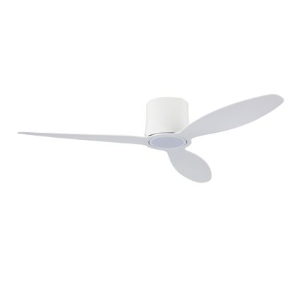 ZEVENTI - Ventilateur de plafond LED dimmable VENTORA LED/24W/230V 3000/4000/6000K Wi-Fi Tuya blanc + télécommande