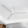 ZEVENTI - Ventilateur de plafond TOFINO blanc