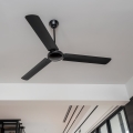 ZEVENTI - Ventilateur de plafond TOFINO noir