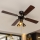 ZEVENTI - Ventilateur de plafond ZURRIOLA 3xGU10/50W/230V
