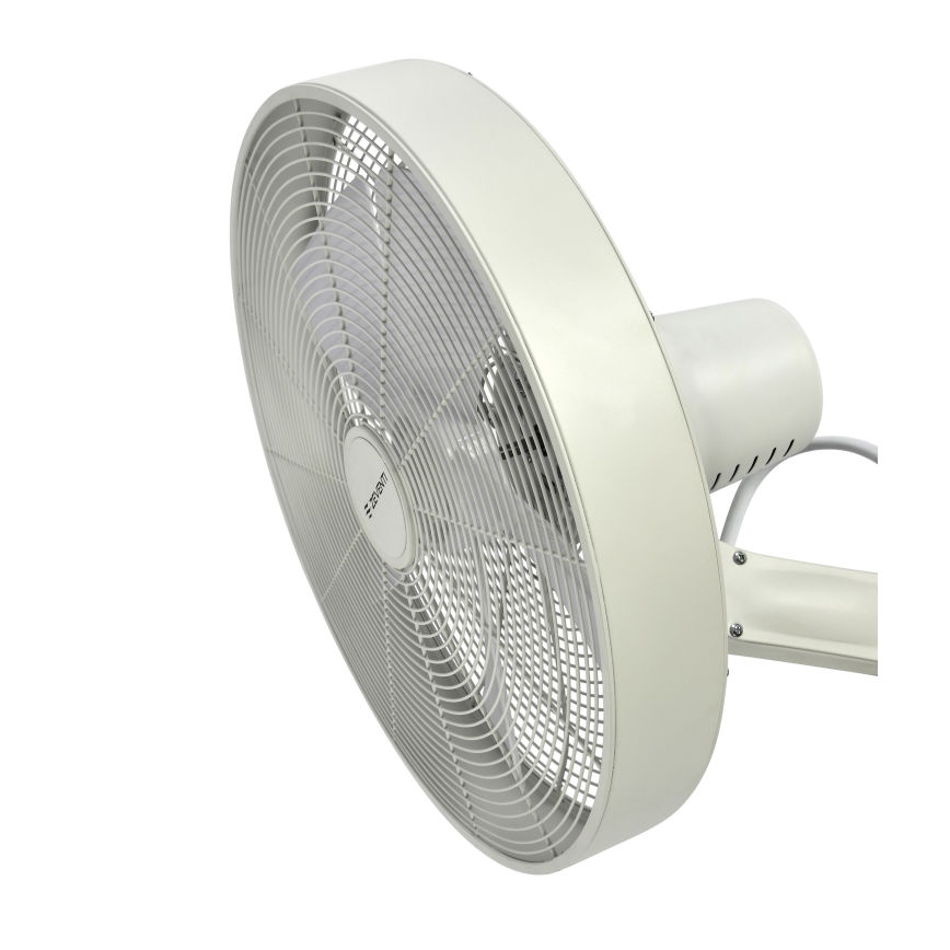 ZEVENTI - Ventilateur mural FREEZE 50W/230V d. 40 cm blanc + Télécommande