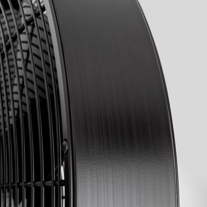 ZEVENTI - Ventilateur mural FREEZE 50W/230V d. 40 cm noir + Télécommande