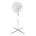 ZEVENTI - Ventilateur sur pied FLOW 45 W/230 V 120 cm blanc