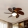 ZEVENTI - Ventilatore da soffitto FAMARA 1xE14/60W/230V