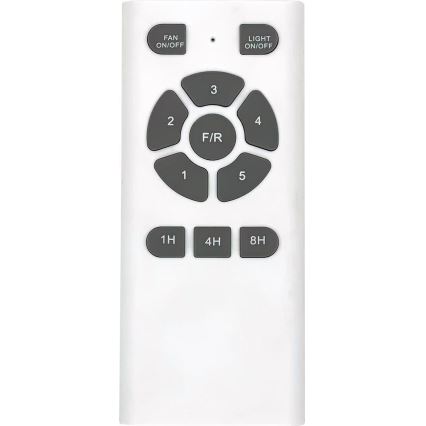 ZEVENTI - Ventilatore da soffitto LIONI Wi-Fi Tuya cromo satinato/rovere + telecomando