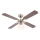 ZEVENTI - Ventilatore da soffitto NAVAGIO 1xE27/60W/230V marrone