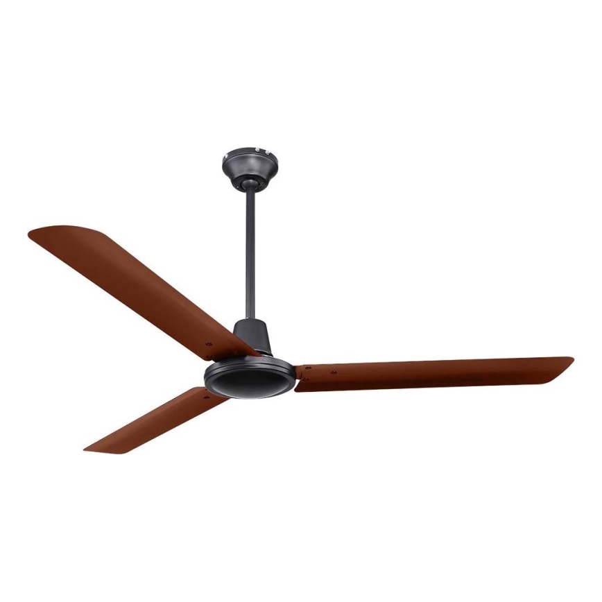 ZEVENTI - Ventilatore da soffitto TOFINO marrone