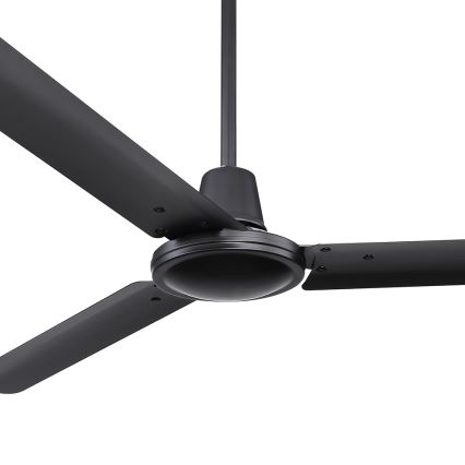 ZEVENTI - Ventilatore da soffitto TOFINO nero