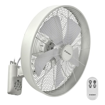 ZEVENTI - Wandventilator FREEZE 50W/230V d 40 cm weiß + Fernbedienung