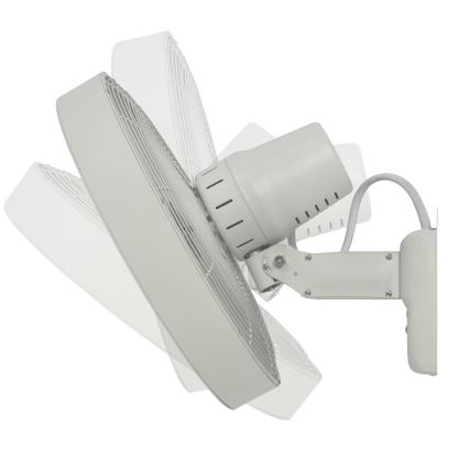 ZEVENTI - Wandventilator FREEZE 50W/230V d 40 cm weiß + Fernbedienung