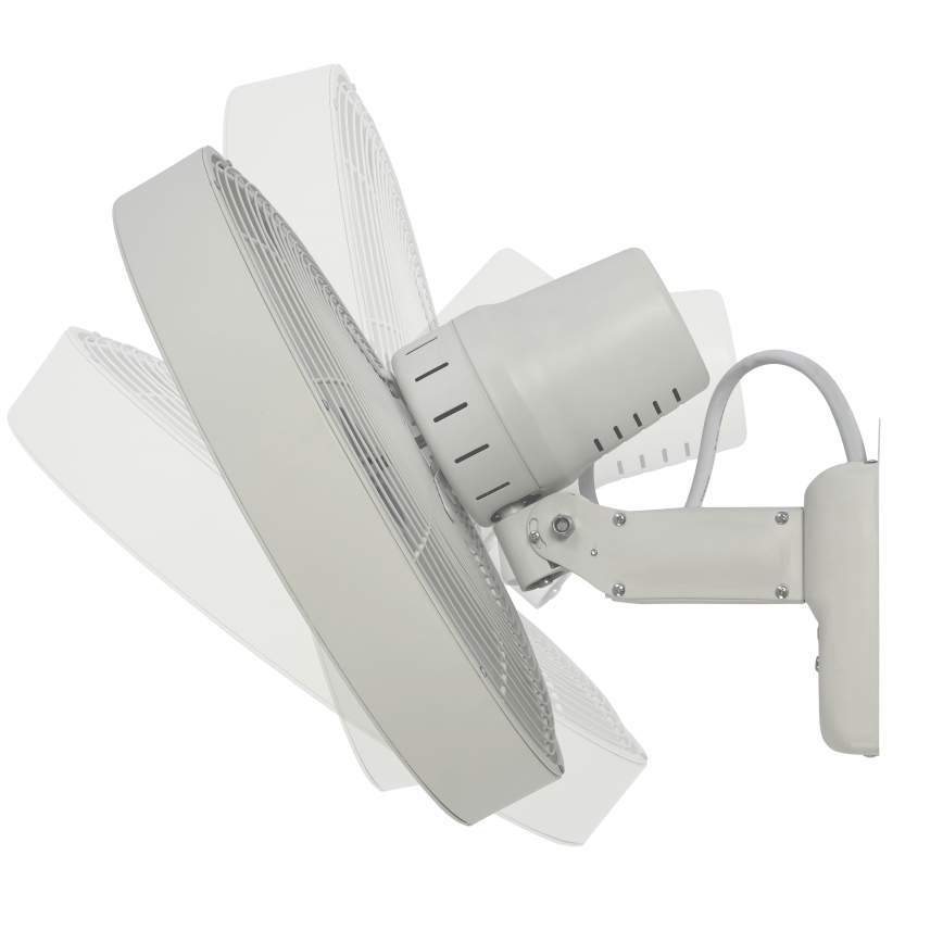 ZEVENTI - Wandventilator FREEZE 50W/230V d 40 cm weiß + Fernbedienung