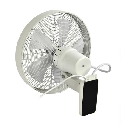 ZEVENTI - Wandventilator FREEZE 50W/230V d 40 cm weiß + Fernbedienung