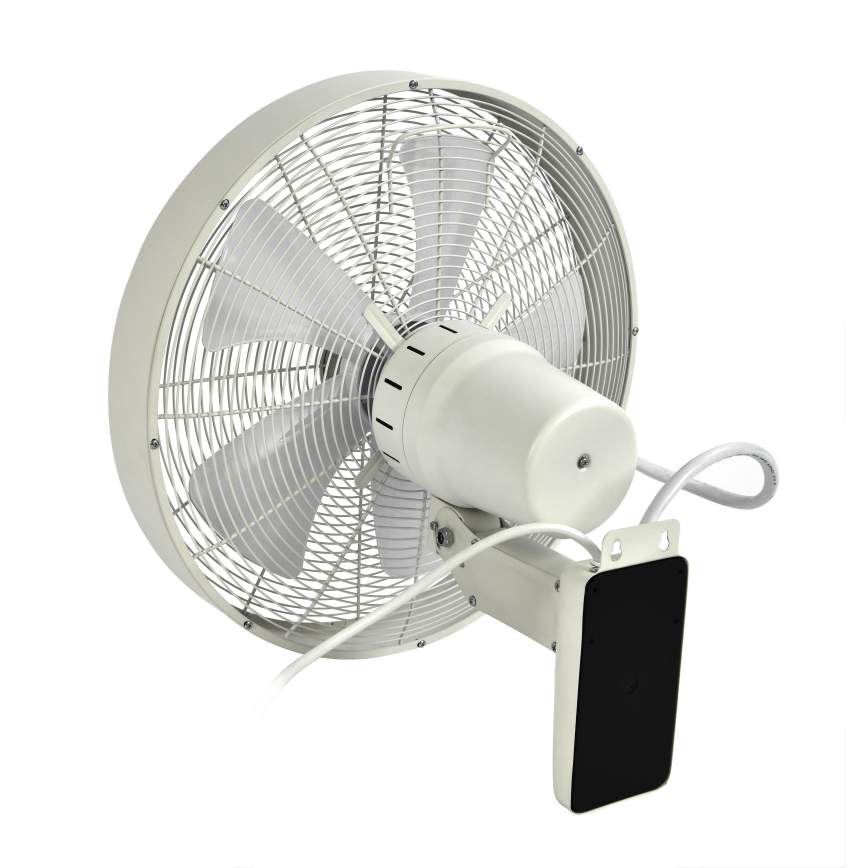 ZEVENTI - Wandventilator FREEZE 50W/230V d 40 cm weiß + Fernbedienung