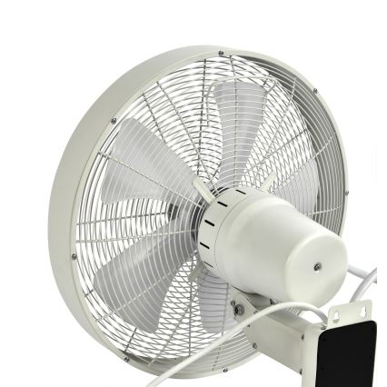 ZEVENTI - Wandventilator FREEZE 50W/230V d 40 cm weiß + Fernbedienung