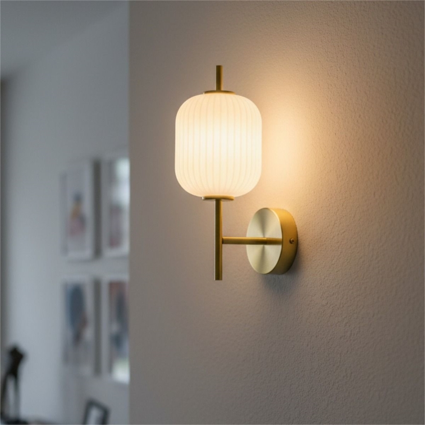 Zuma Line - Lampada da parete LED 6,5 W/230 V dorata