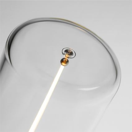 Zuma Line 1001 - Lampada LED dimmerabile ricaricabile ESTERNO LED/0,5W/230V nero IP54