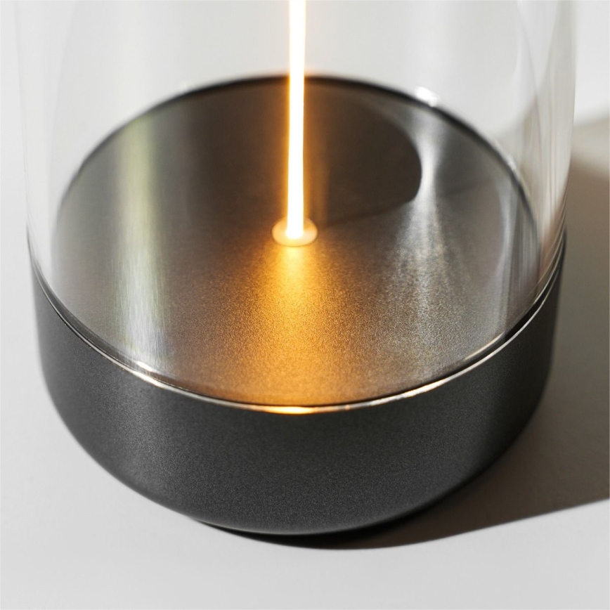 Zuma Line 1001 - Lampada LED dimmerabile ricaricabile ESTERNO LED/0,5W/230V nero IP54