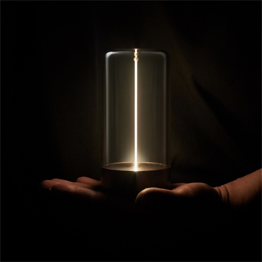 Zuma Line 1001 - Lampada LED dimmerabile ricaricabile ESTERNO LED/0,5W/230V nero IP54