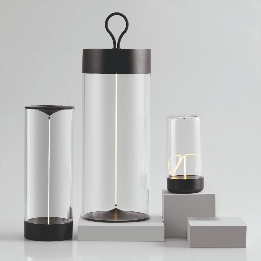 Zuma Line 1002 - Lampada LED dimmerabile ricaricabile ESTERNO LED/1,2W/230V grigio IP54