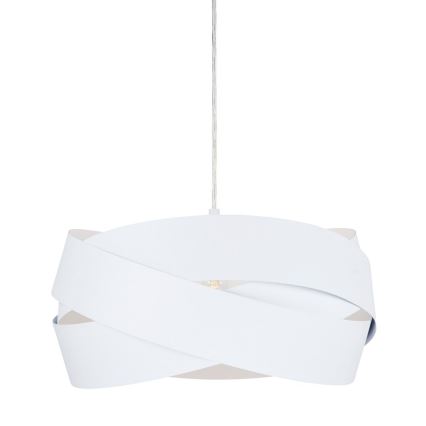 Zuma Line - Lampadario a sospensione con filo 1xE27/40W/230V bianco