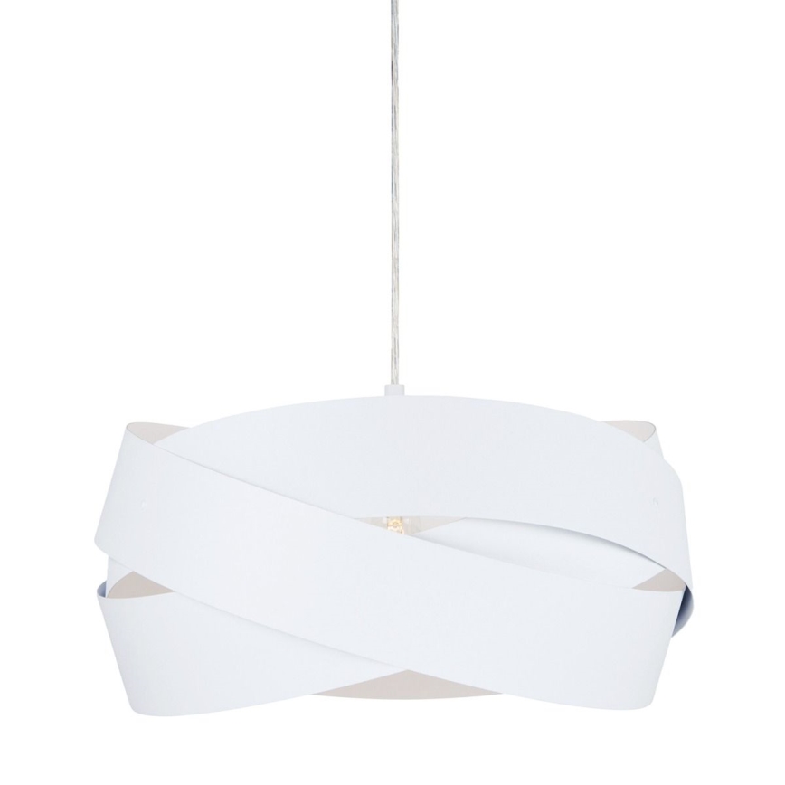 Zuma Line - Lampadario a sospensione con filo 1xE27/40W/230V bianco