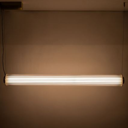 Zuma Line - Suspension LED dimmable sur câble LED/39W/230V 2700-6500K dorée + télécommande