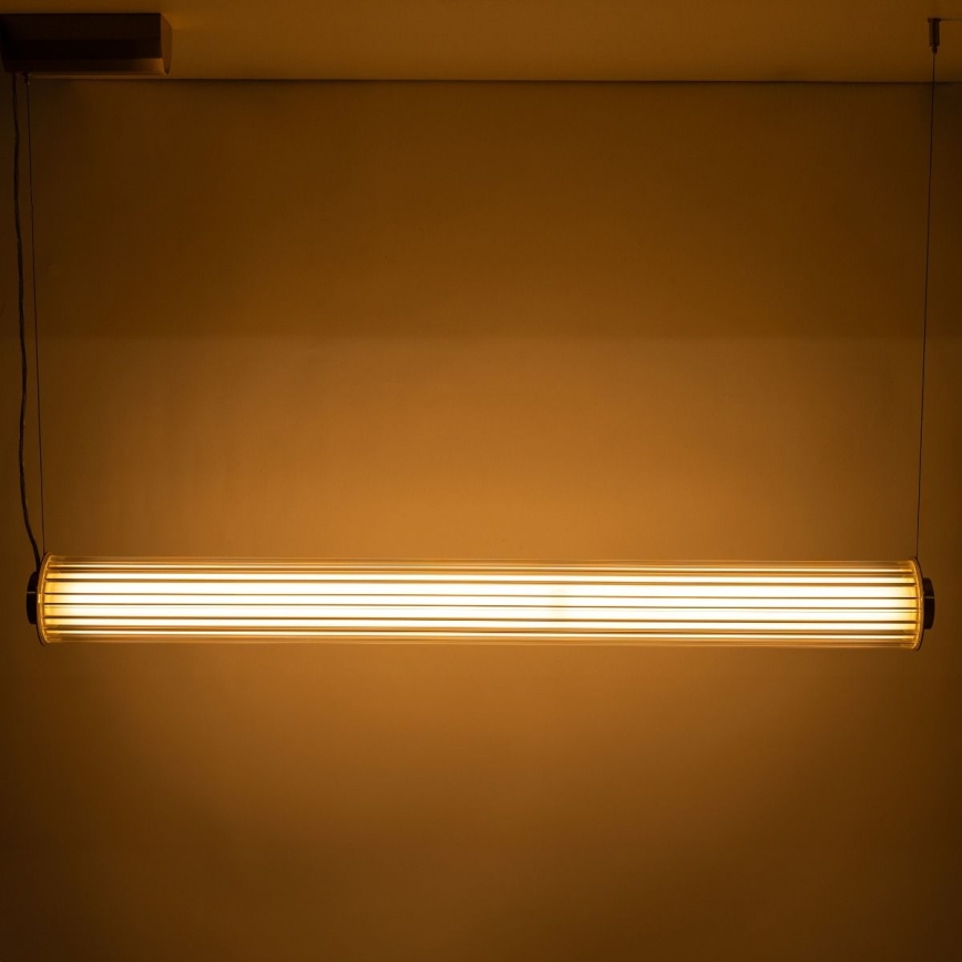 Zuma Line - Suspension LED dimmable sur câble LED/39W/230V 2700-6500K dorée + télécommande