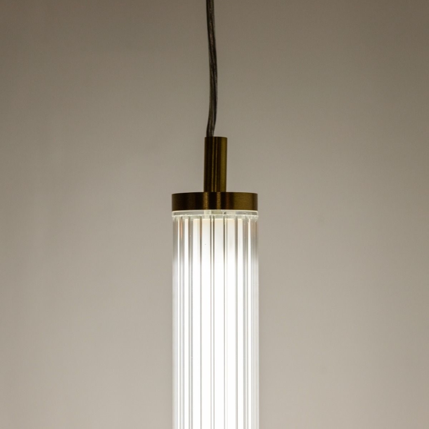 Zuma Line - Lustre LED dimmable suspendu sur câble LED/26W/230V 2700-6500K doré + télécommande