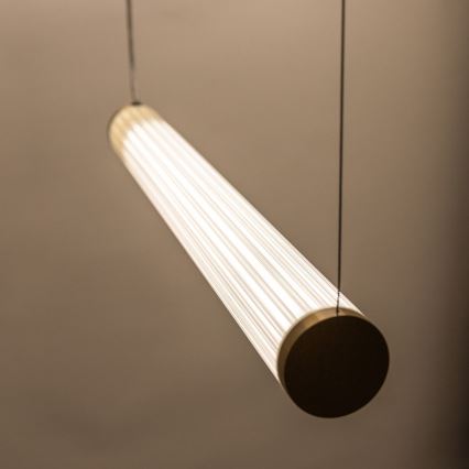 Zuma Line - Suspension LED gradable sur câbles LED/64W/230V 2700-6500K dorée + télécommande