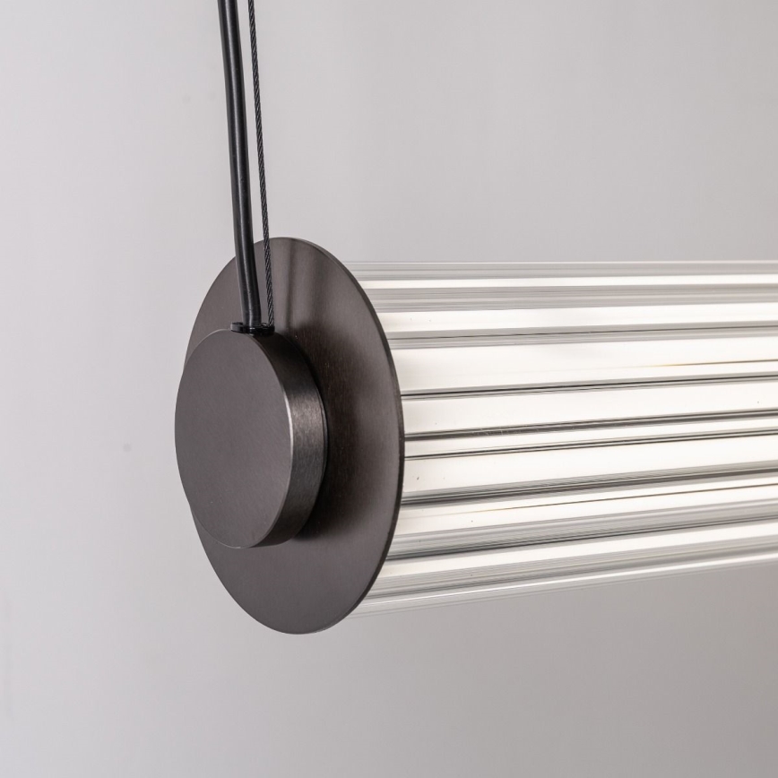 Zuma Line - dimmbare LED-Pendelleuchte an Kabel LED/39W/230V 2700-6500K schwarz + Fernbedienung