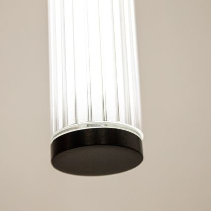 Zuma Line - Dimmbare LED-Pendelleuchte mit Seilaufhängung LED/26W/230V 2700-6500K schwarz + Fernbedienung