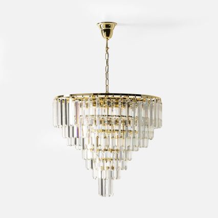 Zuma Line - Lustre suspendu à chaîne 20xE14/40W/230V doré