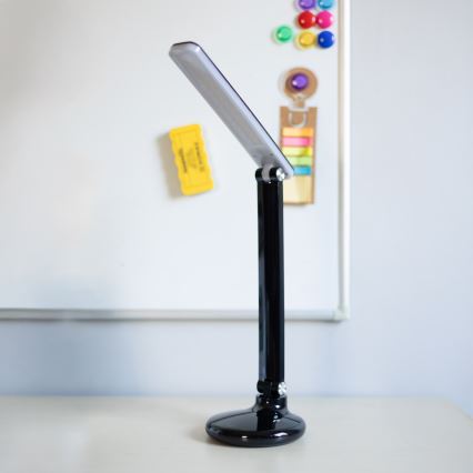 Zuma Line - Lampe de table rechargeable LED/6W/1200 mAh 3000/4500/6000K noir