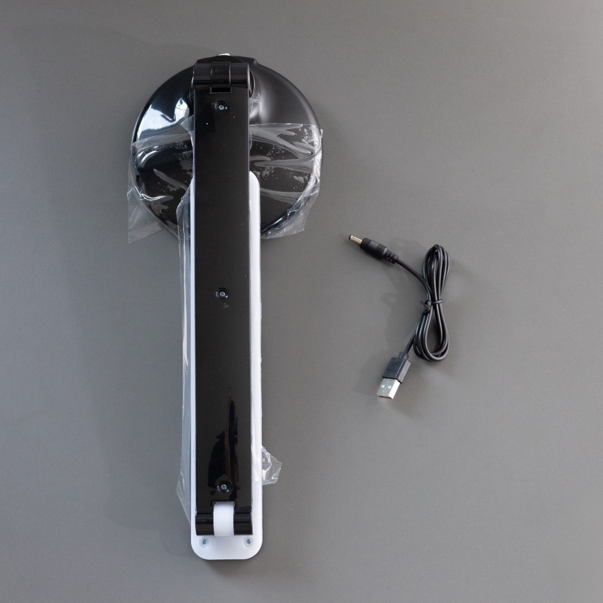 Zuma Line - Lampe de table rechargeable LED/6W/1200 mAh 3000/4500/6000K noir