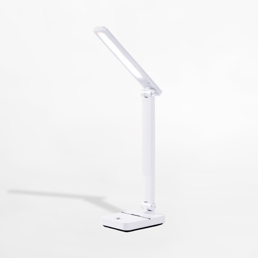 Zuma Line - Lampe de table rechargeable LED/8W/1200 mAh 3000/4500/6000K CRI 90 blanc