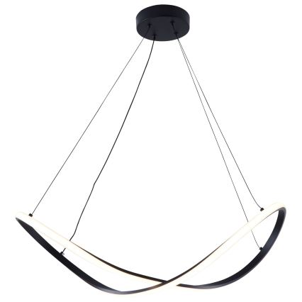 Zuma Line - Lampadario LED a sospensione con filo LED/45W/230V 3000/4000/6000K nero