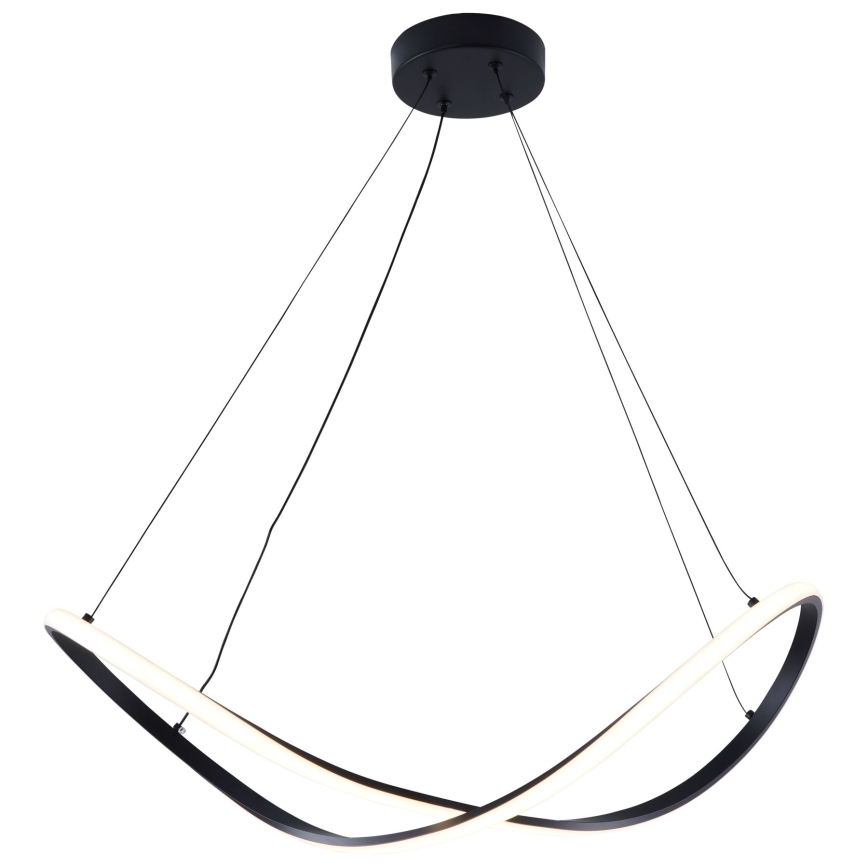 Zuma Line - Lampadario LED a sospensione con filo LED/45W/230V 3000/4000/6000K nero