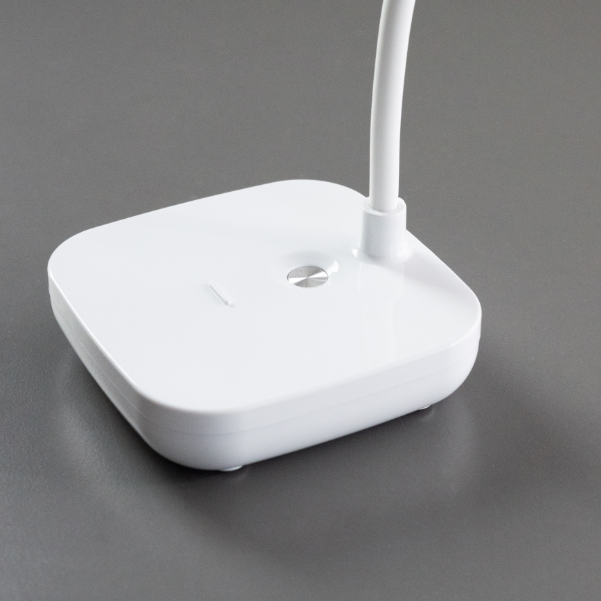 Zuma Line - LED Akku-Schreibtischlampe LED/7W/1200 mAh 3000/4500/6000K CRI 90 weiß