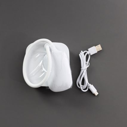 Zuma Line - LED Akku-Schreibtischlampe LED/7W/1200 mAh 3000/4500/6000K CRI 90 weiß