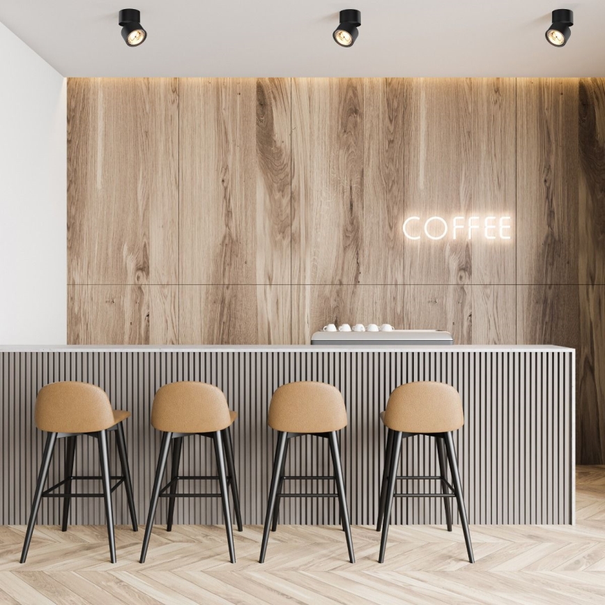 Zuma Line - Deckenstrahler 1xGU10-ES111/15W/230V schwarz