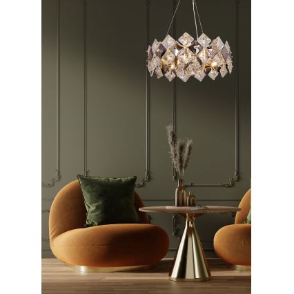 Zuma Line - Suspension filaire 6xE14/40W/230V doré