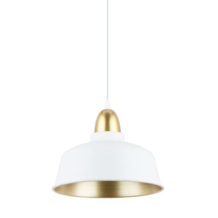 Zuma Line - Suspension filaire 1xE27/40W/230V blanc