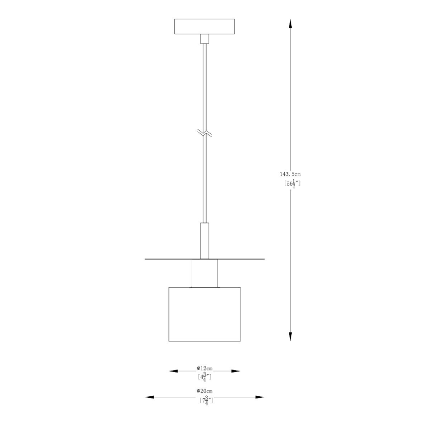 Zuma Line - Lampadario a sospensione con filo 1xE27/40W/230V oro