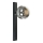 Zuma Line - Applique murale 1xG9/8W/230V noir/noir fumé