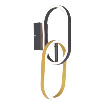 Zuma Line - Applique murale LED 2xLED/12W/230V noir/doré