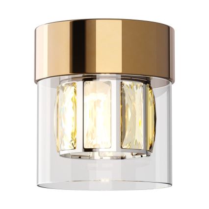 Zuma Line - Plafoniera di cristallo 1xG9/28W/230V oro