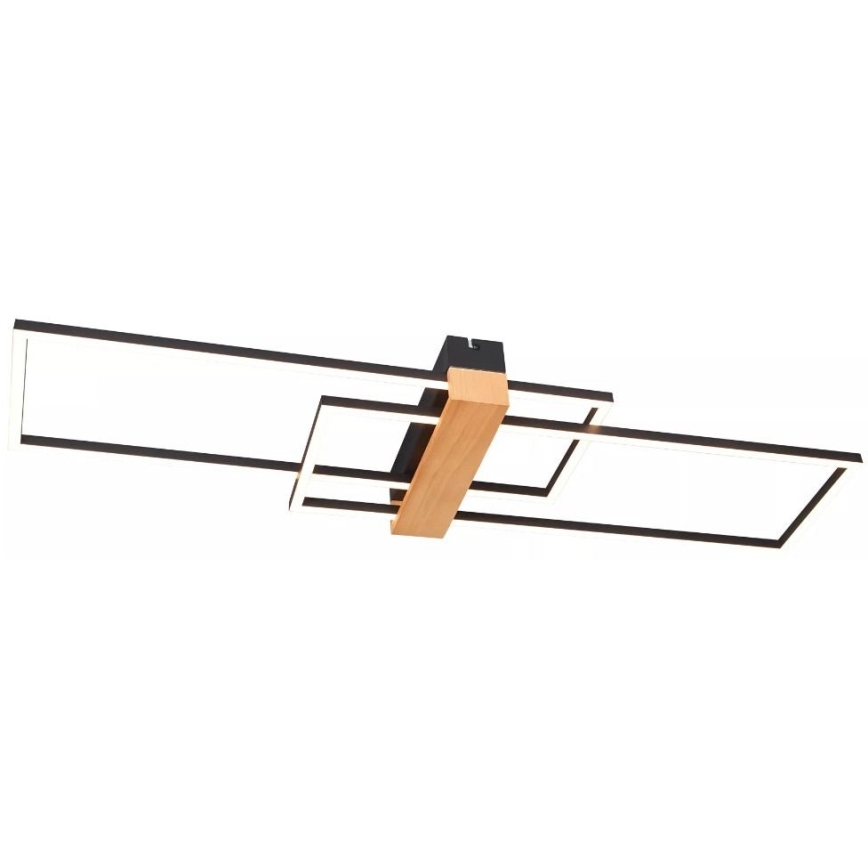 Zuma Line - Plafoniera LED LED/39W/230V 3000K nero/pino