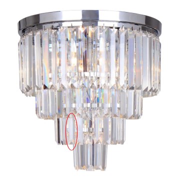 Zuma Line - Cristallo di ricambio per lampadario AMEDEO 10 cm